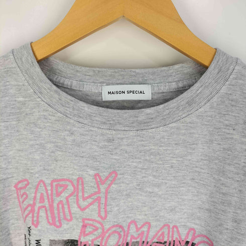 メゾンスペシャル MAISON SPECIAL EARLYROMANCE Long Sleeve T-shirt/EARLYROMANCEロンTEE メンズ